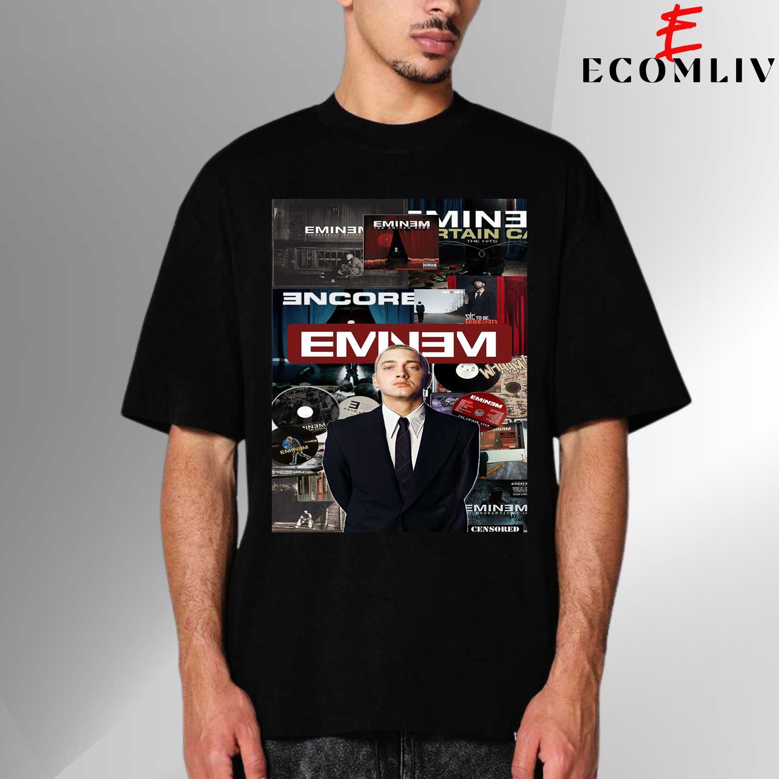 Eminem Album Concert Tee, Unisex T Shirt